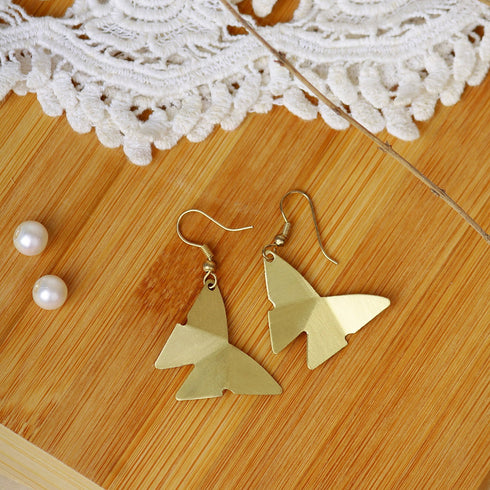 Angular Wing Earrings - The Earth Store - Fashion Accessories